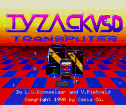 Tyzack Main Start Screen
