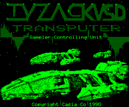 Tyzack Sampler Start Screen